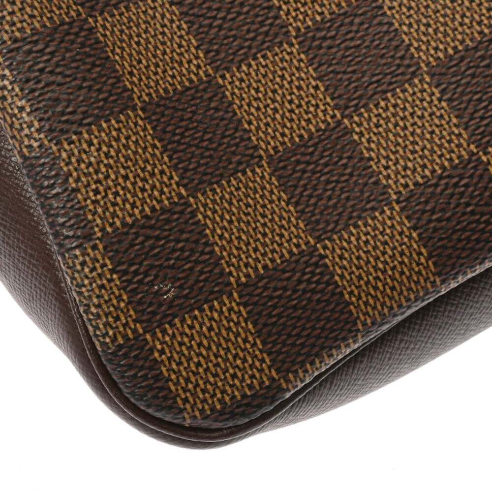 LOUIS VUITTON Brown Damier Canvas Pouch - Picture 8 of 11